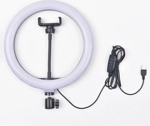 Led Ring Light With Phone Holder