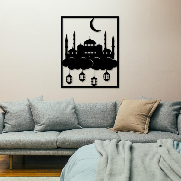 Masjid Wall Art Style Modern Design Decoration